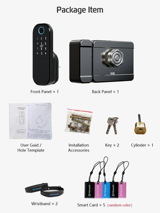 Smart Fingerprint Home Lock
