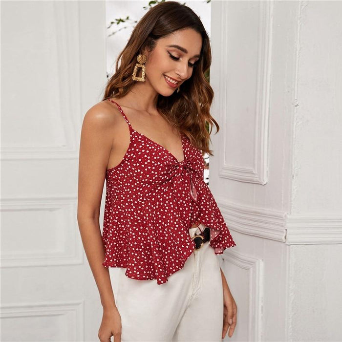Dalary Polka Dot Tank