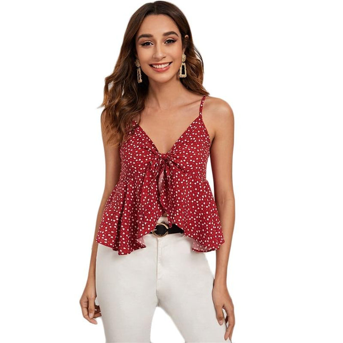 Dalary Polka Dot Tank