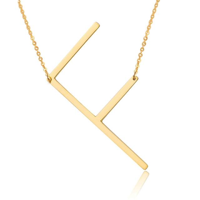 Golden Letter Necklaces