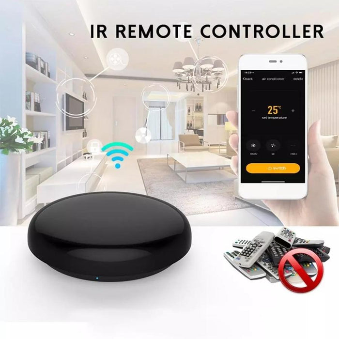 Universal IR Smart Remote Adapter (Compatible with Alexa and Google Voice)