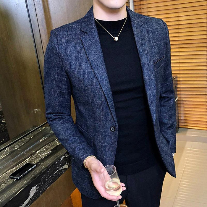 Men's Dark Blue McGregor Blazer